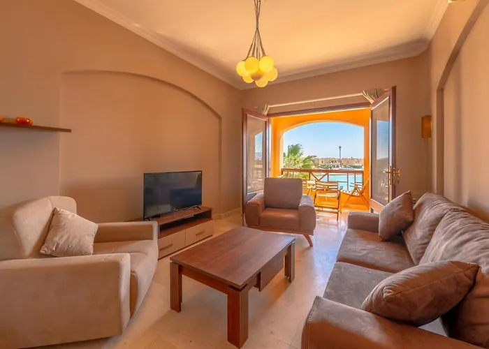 Apartment Sabina Classy 1 Bedroom Lagoon View & Pool El Gouna *