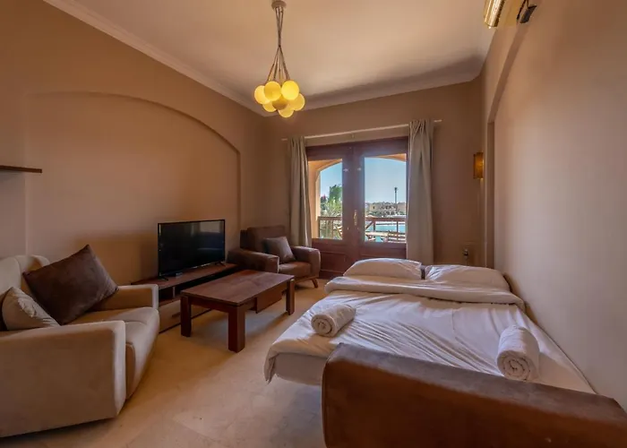 Sabina Classy 1 Bedroom Lagoon View & Pool El Gouna Apartment Hurghada